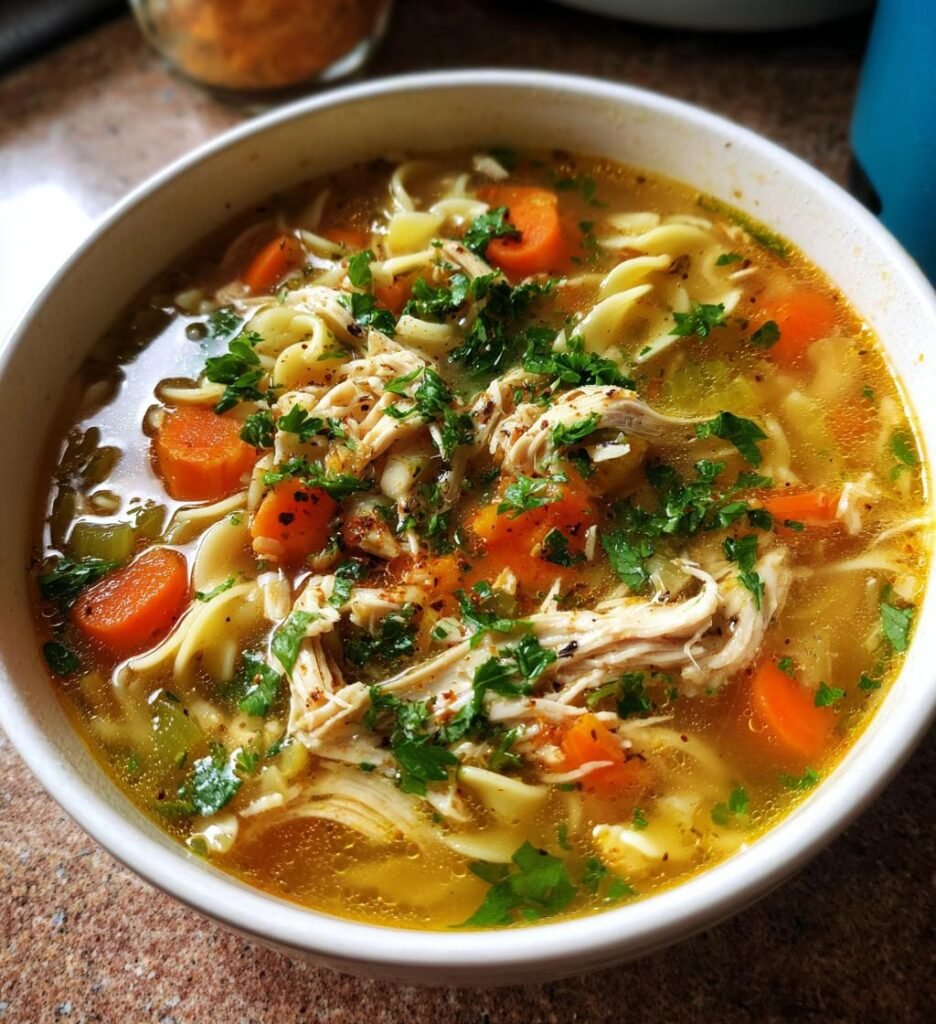 Homemade Chicken Noodle Soup