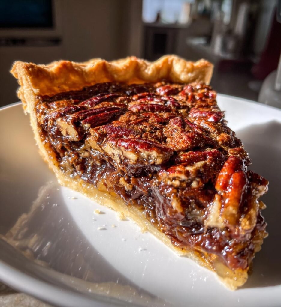 Homemade Texas Chocolate Pecan Pie