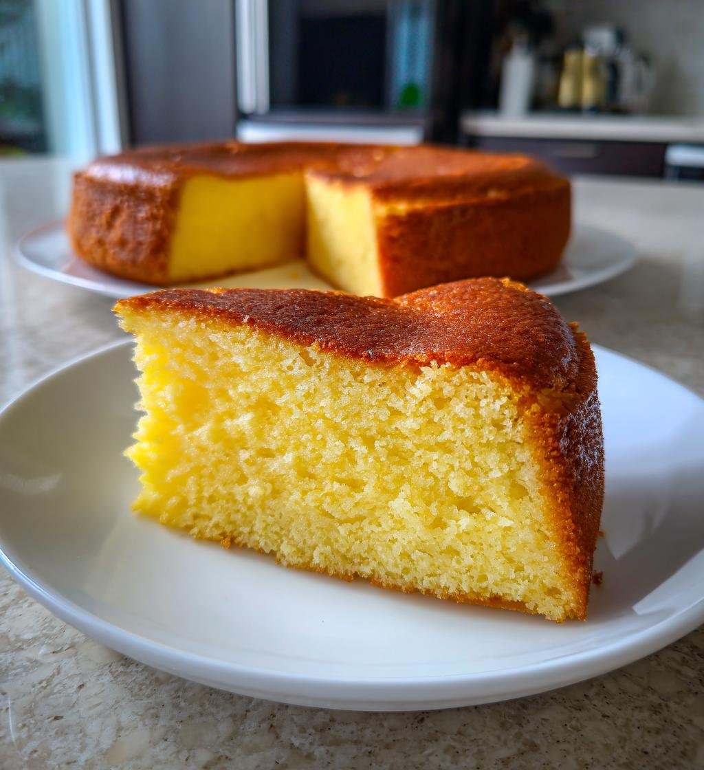 Italian Grandmas Lemon Custard Cake - detail 1