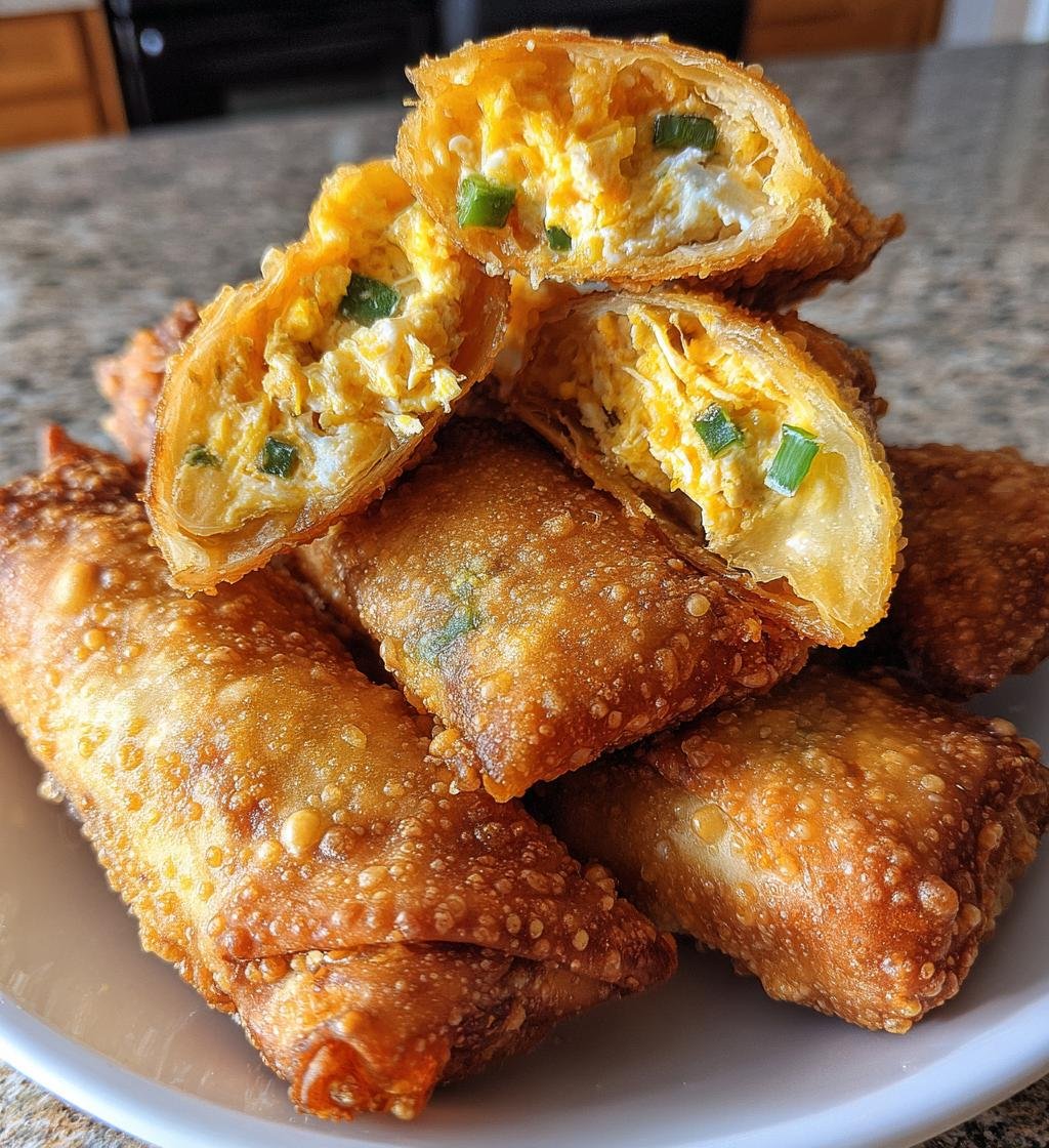 Jalapeno Popper Egg Rolls