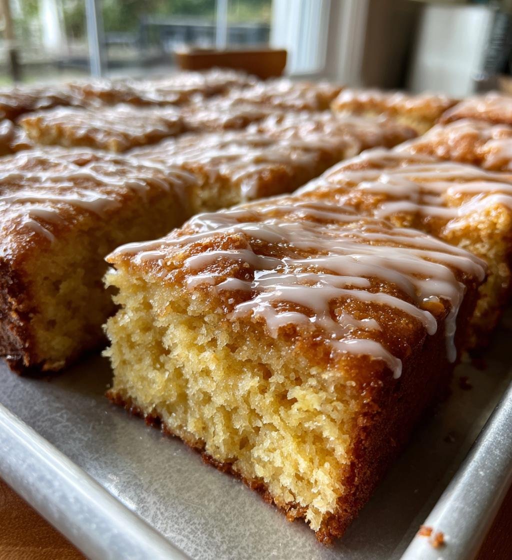 Maple Donut Bars