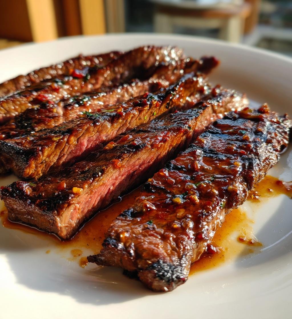 Marinated Skirl Steak - detail 1