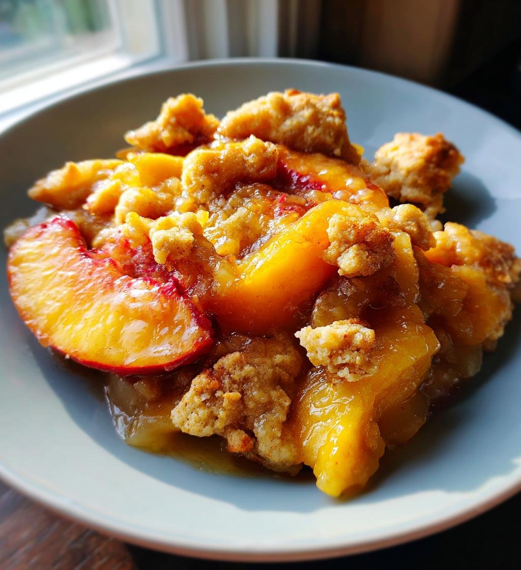 Mini Peach Cobbler - detail 1
