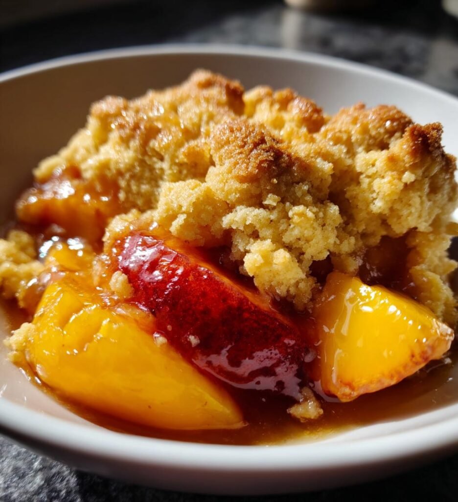Mini Peach Cobbler