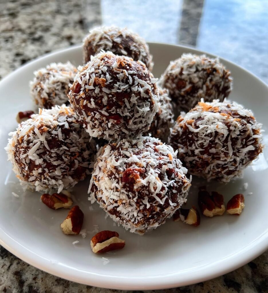 No Bake Pecan Pie Balls