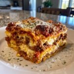 Parmesan Garlic Cheeseburger Lasagna