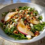 Pear and Arugula Salad with Honey Vinaigrette