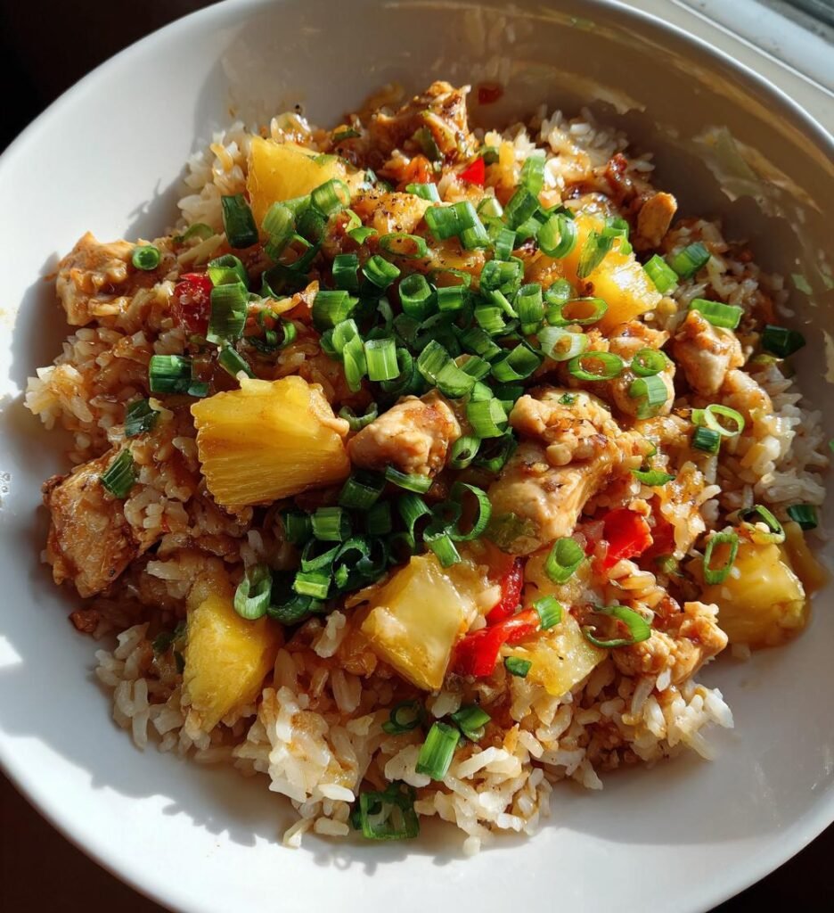 Pineapple Chicken Rice