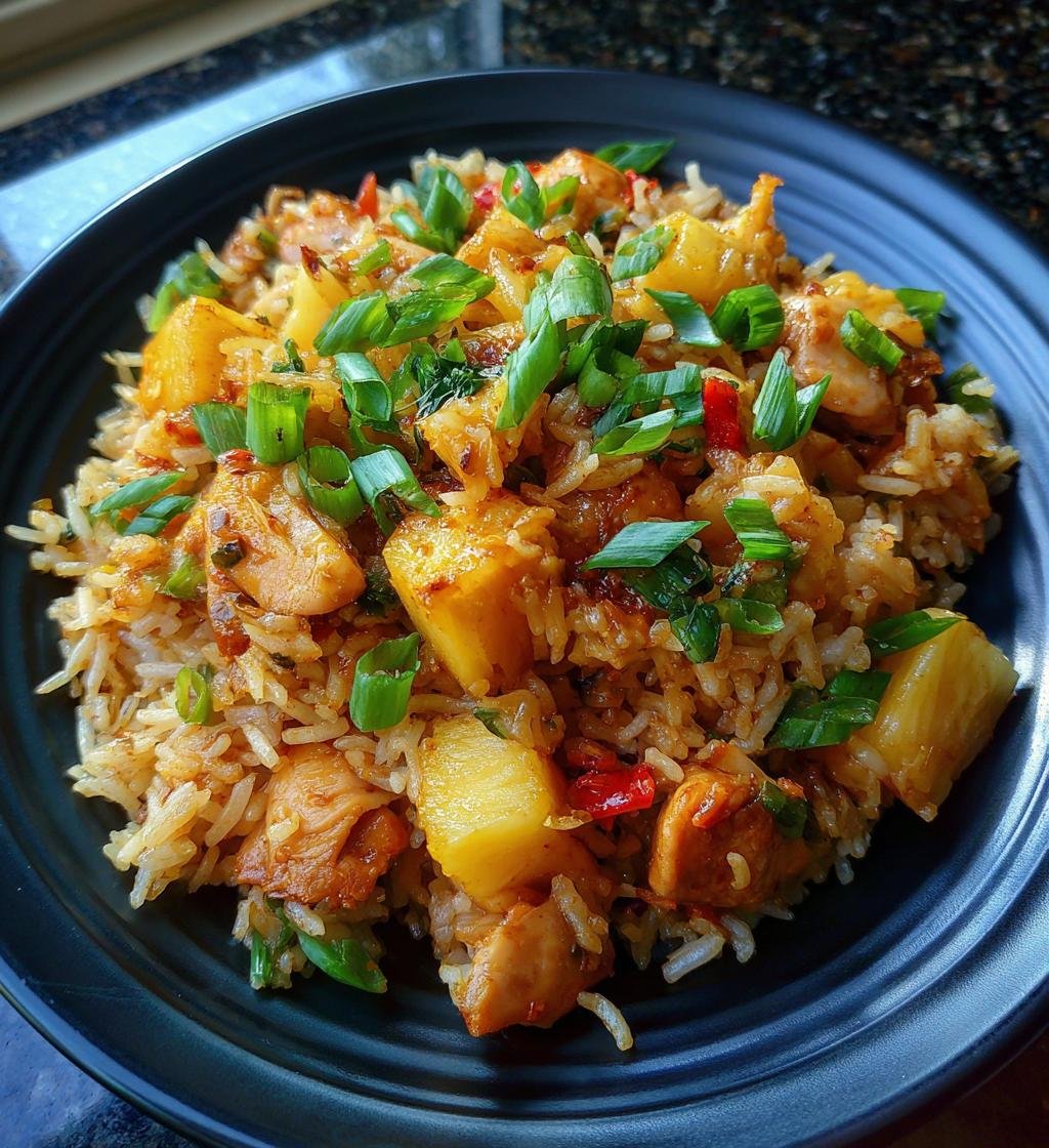 Pineapple Chicken Rice