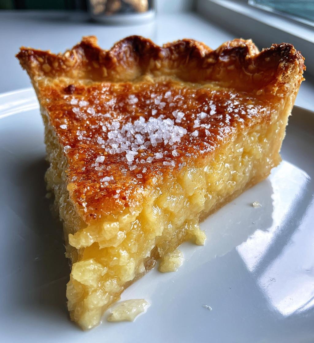 Salted Honey Pie