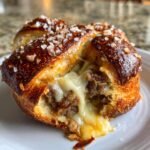 Steak Cheese Pretzels