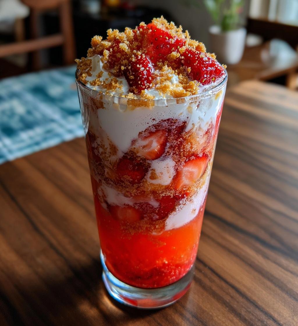 Strawberry Shortcake Drink - detail 1