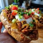Taco Stuffed Baked Potatoes