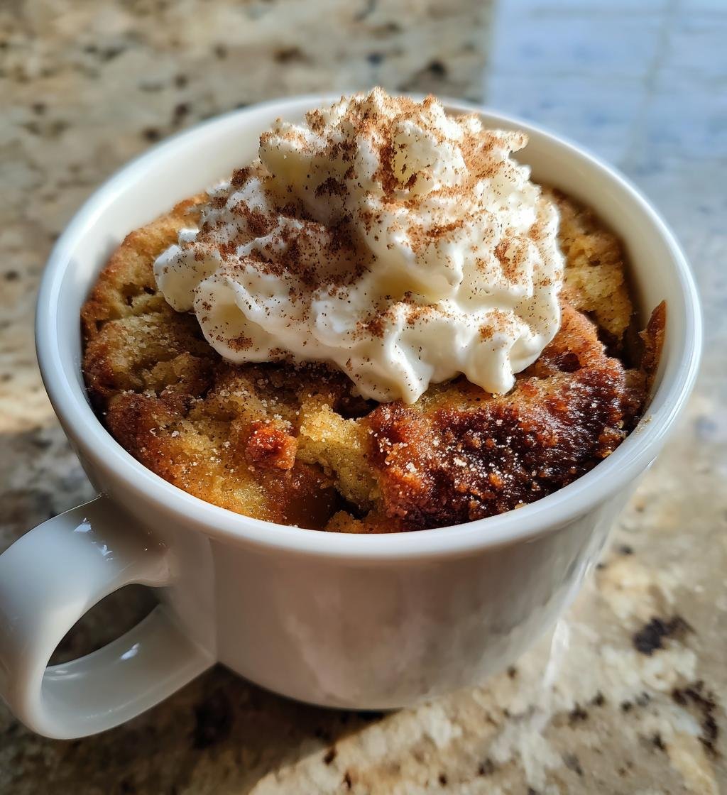 2-Minute Apple Mug Cake - detail 1