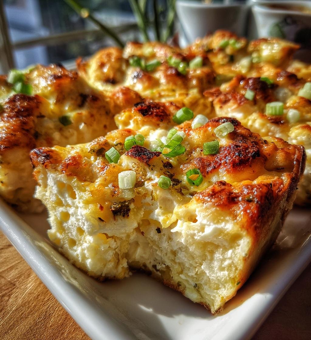 Baked Cottage Cheese Eggs - detail 1