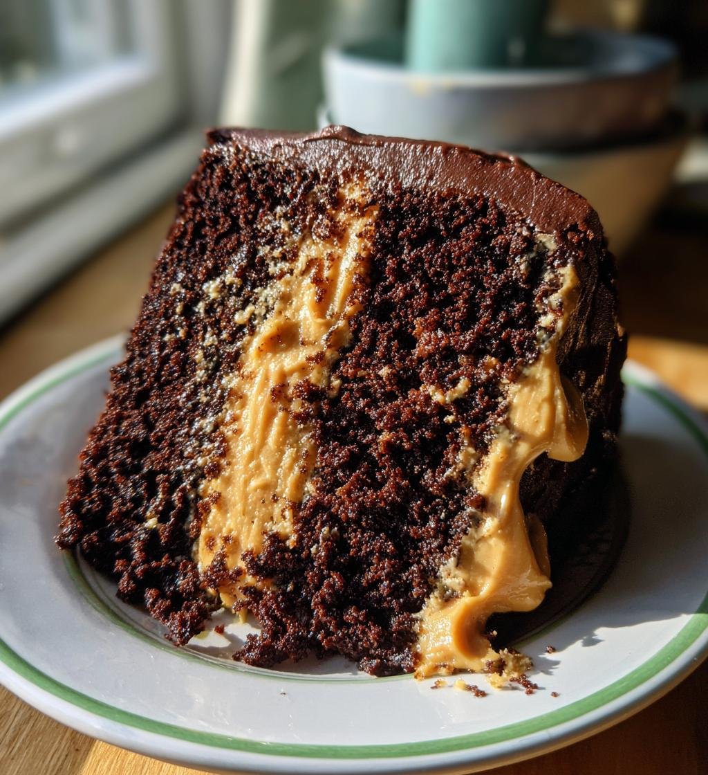 Best Ever Chocolate Peanut Butter Cake