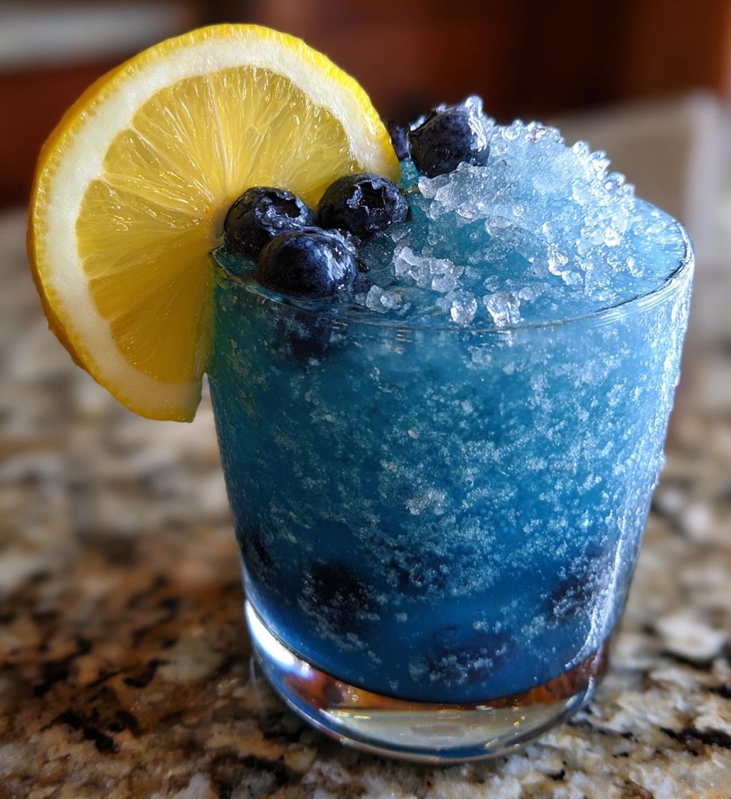 Blueberry Lemon Drop Slushies - detail 1