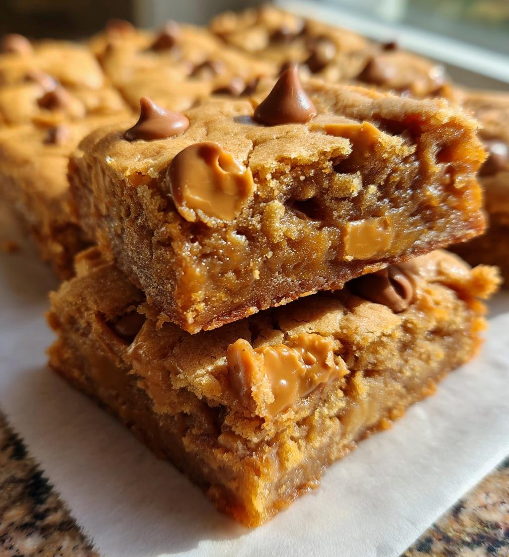 Butterscotch Toffee Cookie Bars