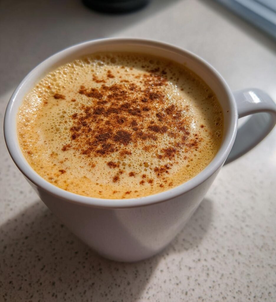 Chamomile Cinnamon Moon Milk Latte