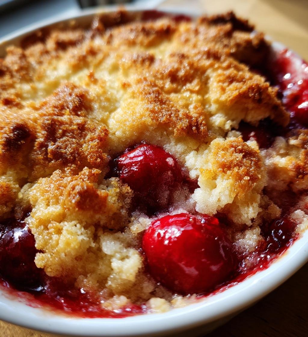 Cherry Cobbler - detail 1