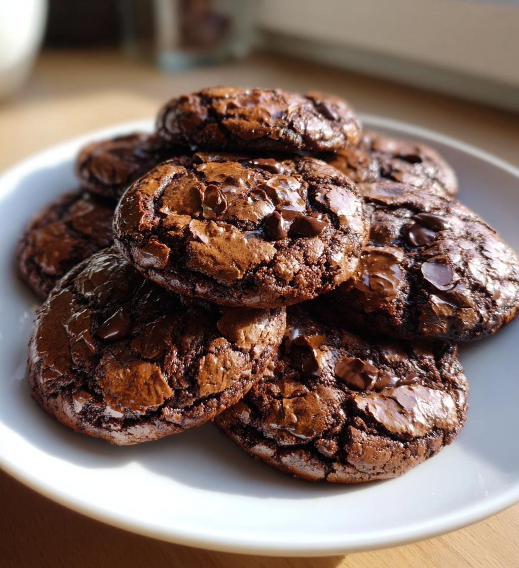 Chewy Brownie Cookies - detail 1