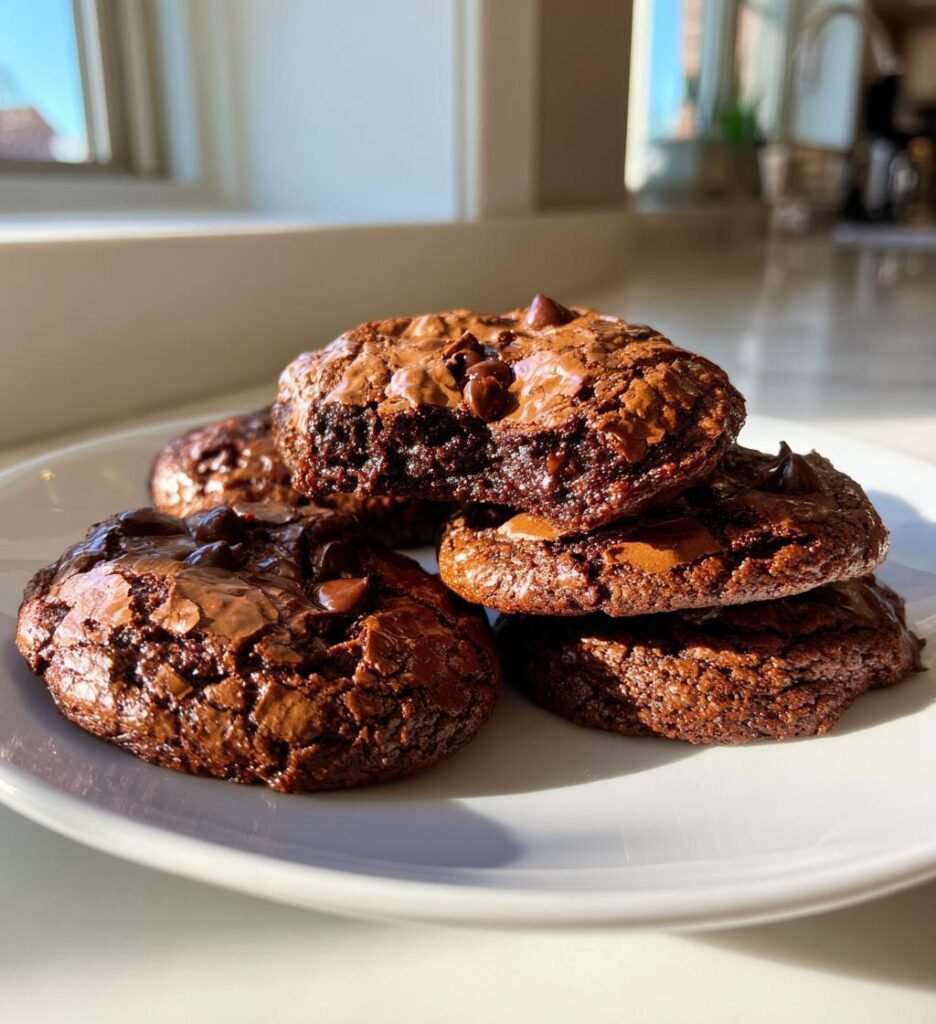 Chewy Brownie Cookies