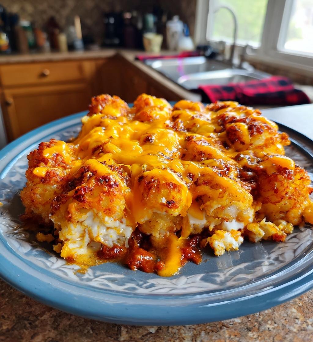 Chili Cheese Tater Tot Casserole - detail 1