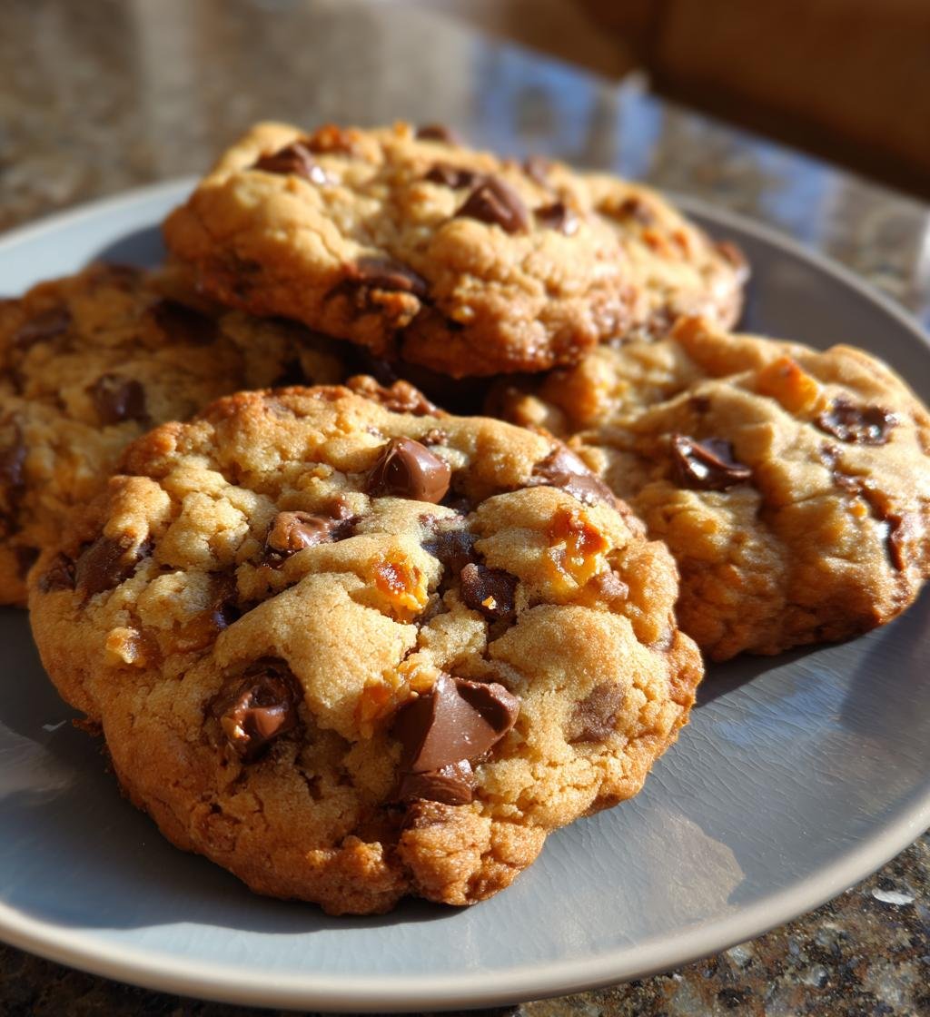 Chocolate Chip And Toffee Shortbread Cookies - detail 1