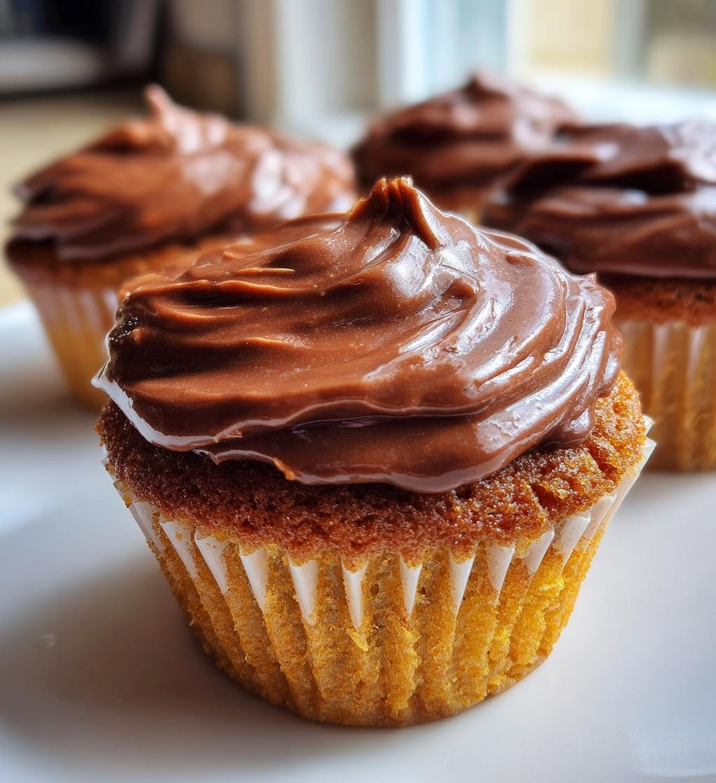 Chocolate Coffee Cream Cupcakes