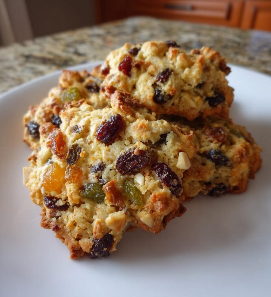 Christmas Fruitcake Cookies
