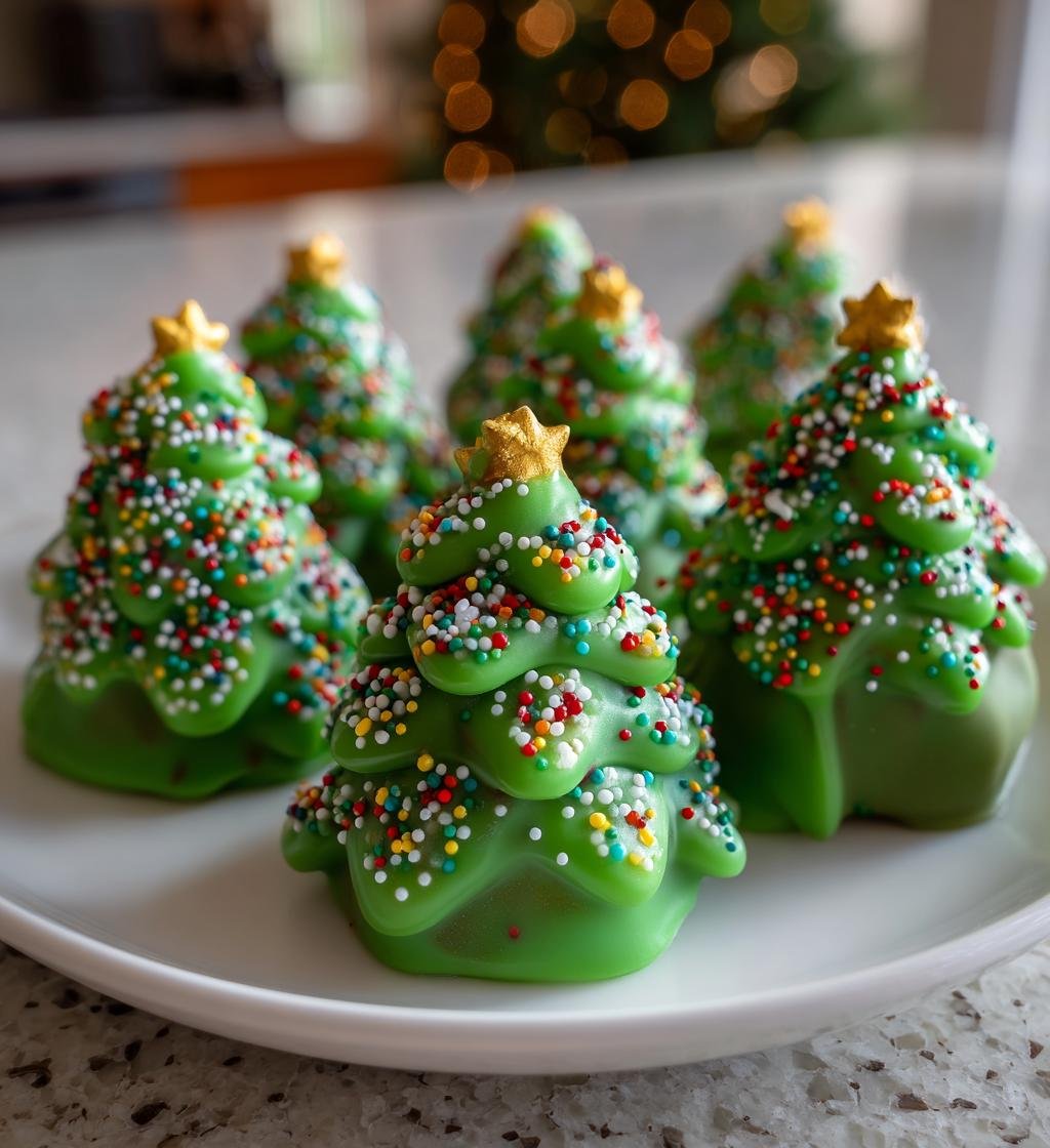 Christmas Tree Cake Truffles - detail 1