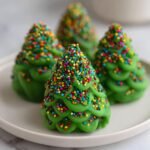Christmas Tree Cake Truffles