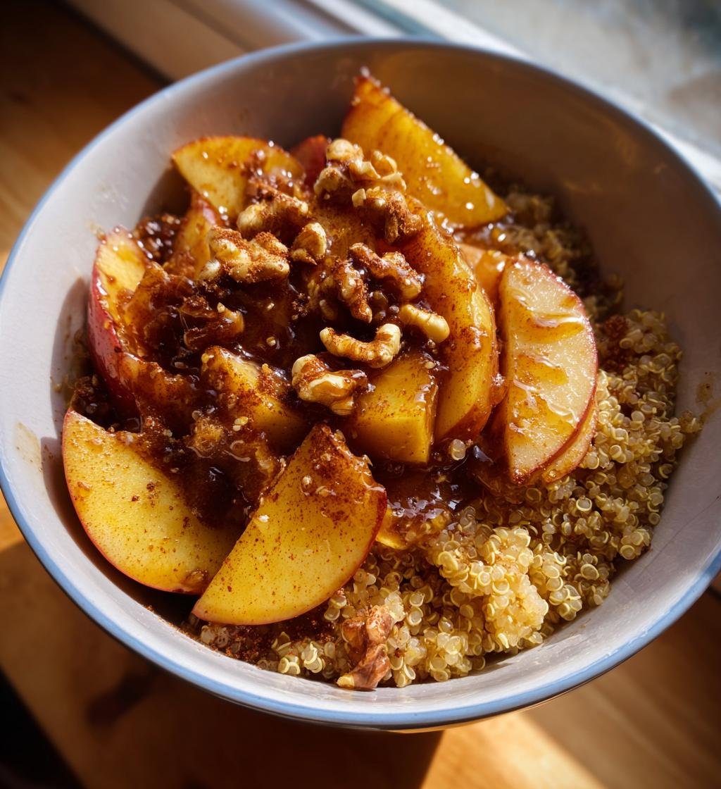 Cinnamon Apple Breakfast Quinoa - detail 1