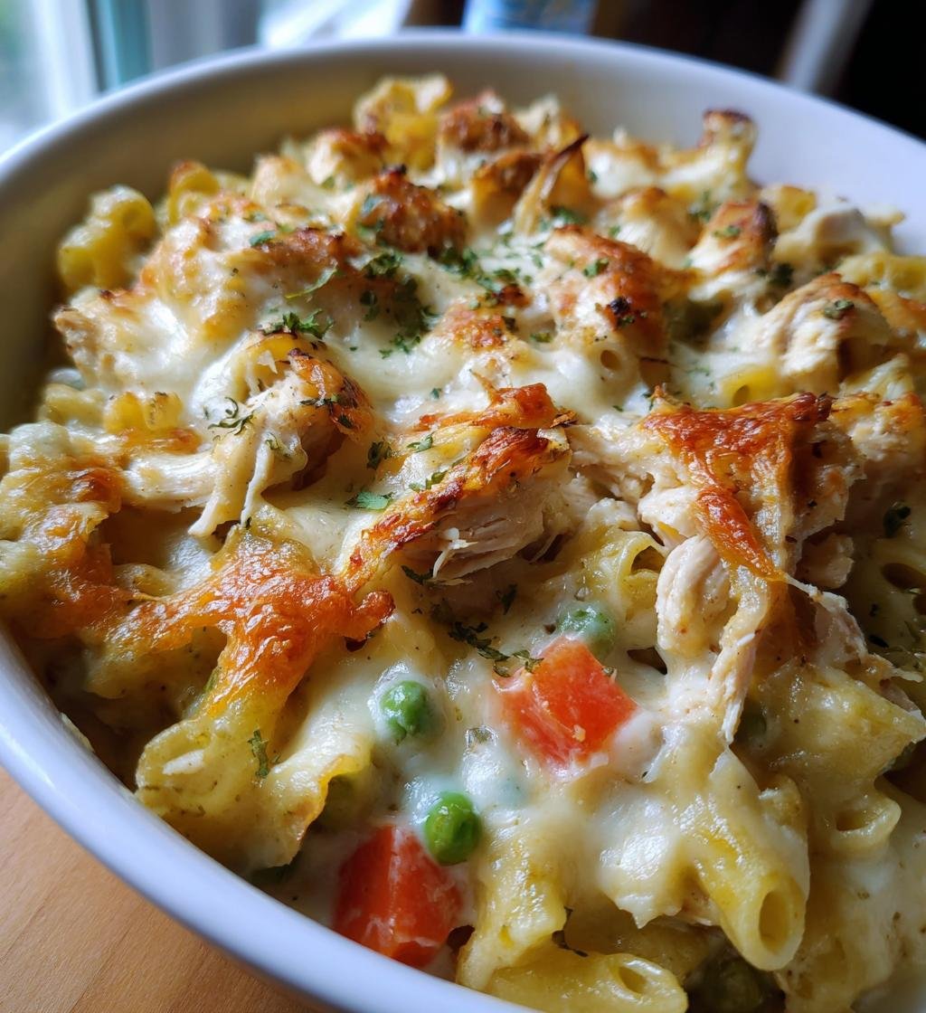 Classic Chicken Pot Pie Pasta - detail 1
