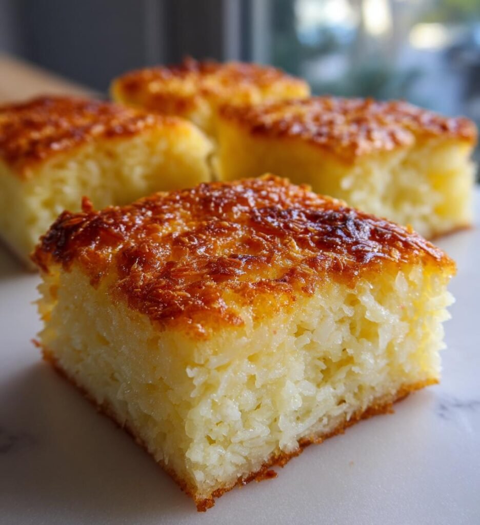 Coconut Mochi Cake