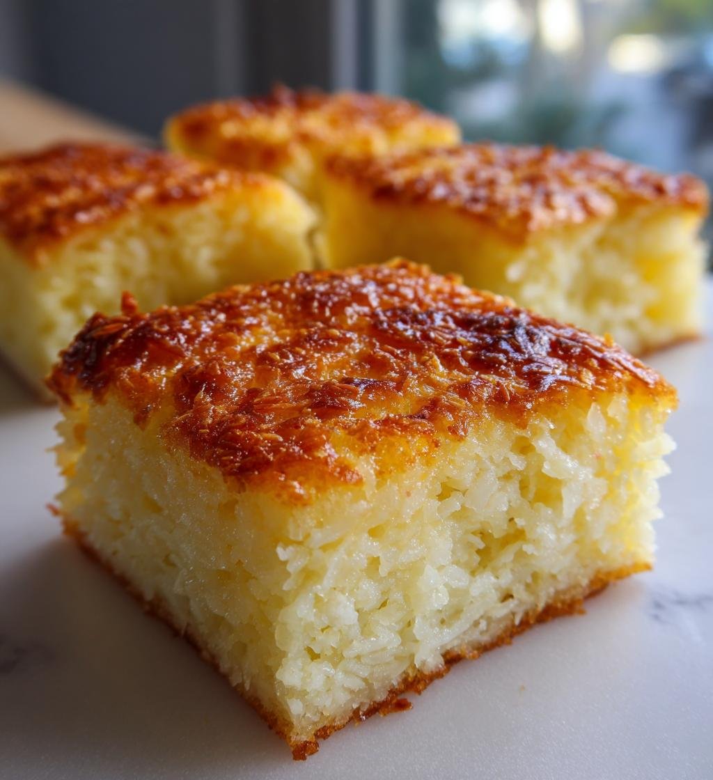 Coconut Mochi Cake