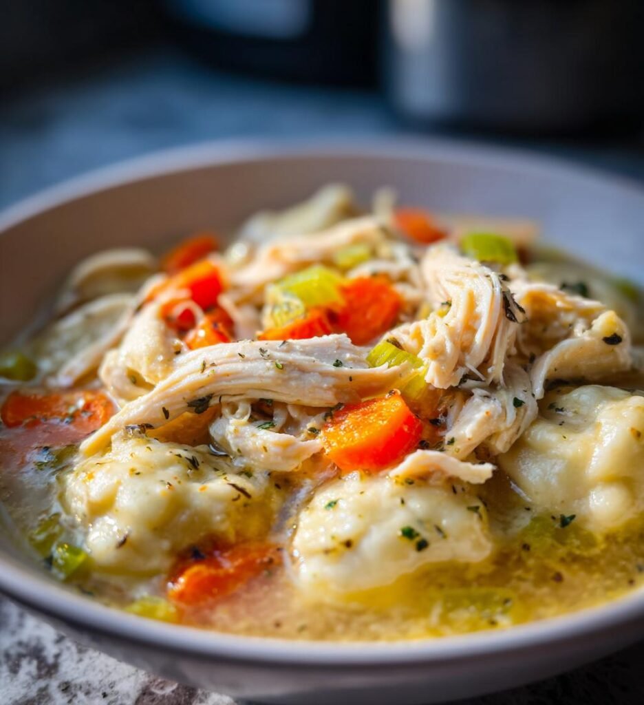 Cracker Barrel-Style Chicken and Dumplings
