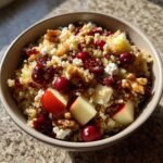 Cranberry Apple Quinoa Salad