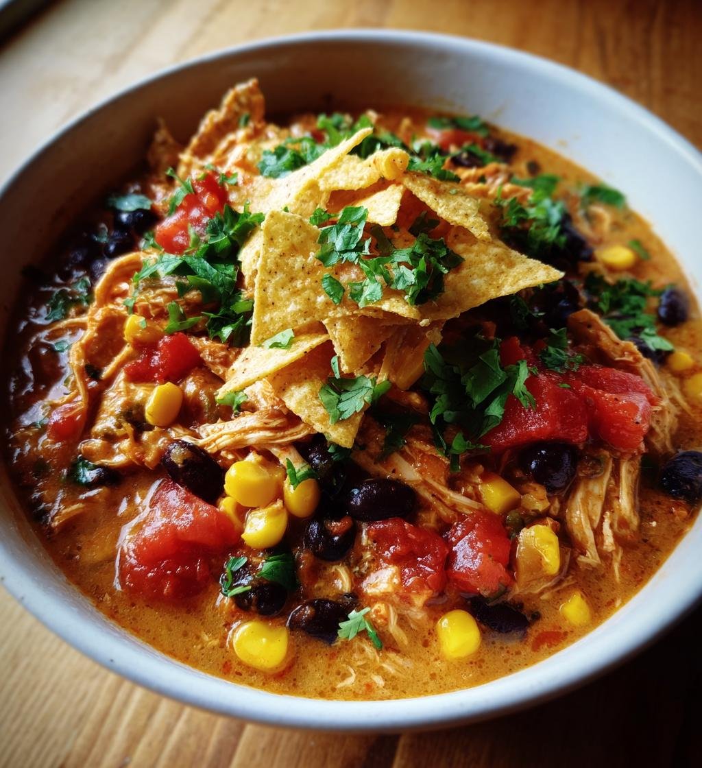 Creamiest Crockpot Cream Cheese Chicken Chili - detail 1