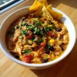 Creamiest Crockpot Cream Cheese Chicken Chili