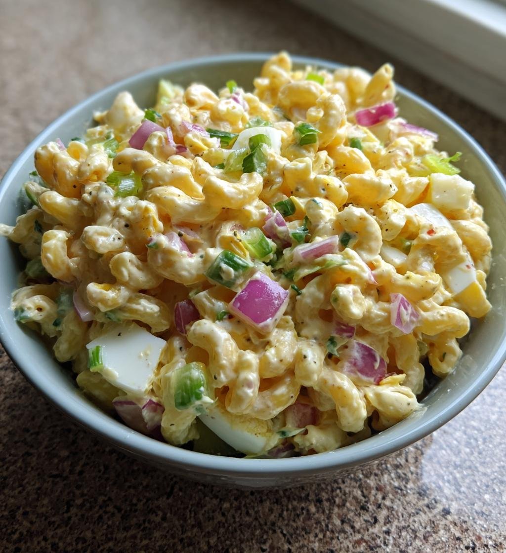 Creamy Deviled Macaroni Salad - detail 1