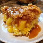 Crockpot Caramel Apple Dump Cake