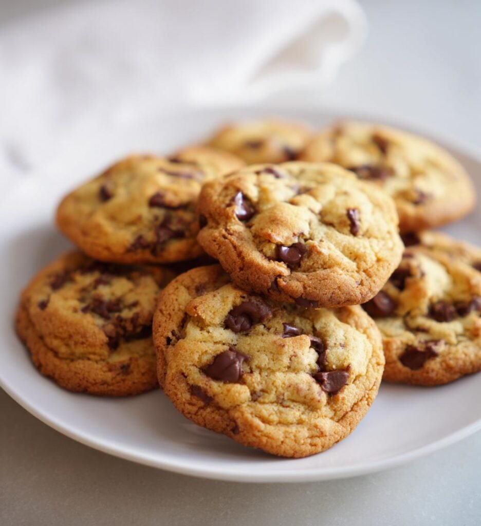 Dippable Chocolate Chip Shortbread Treats