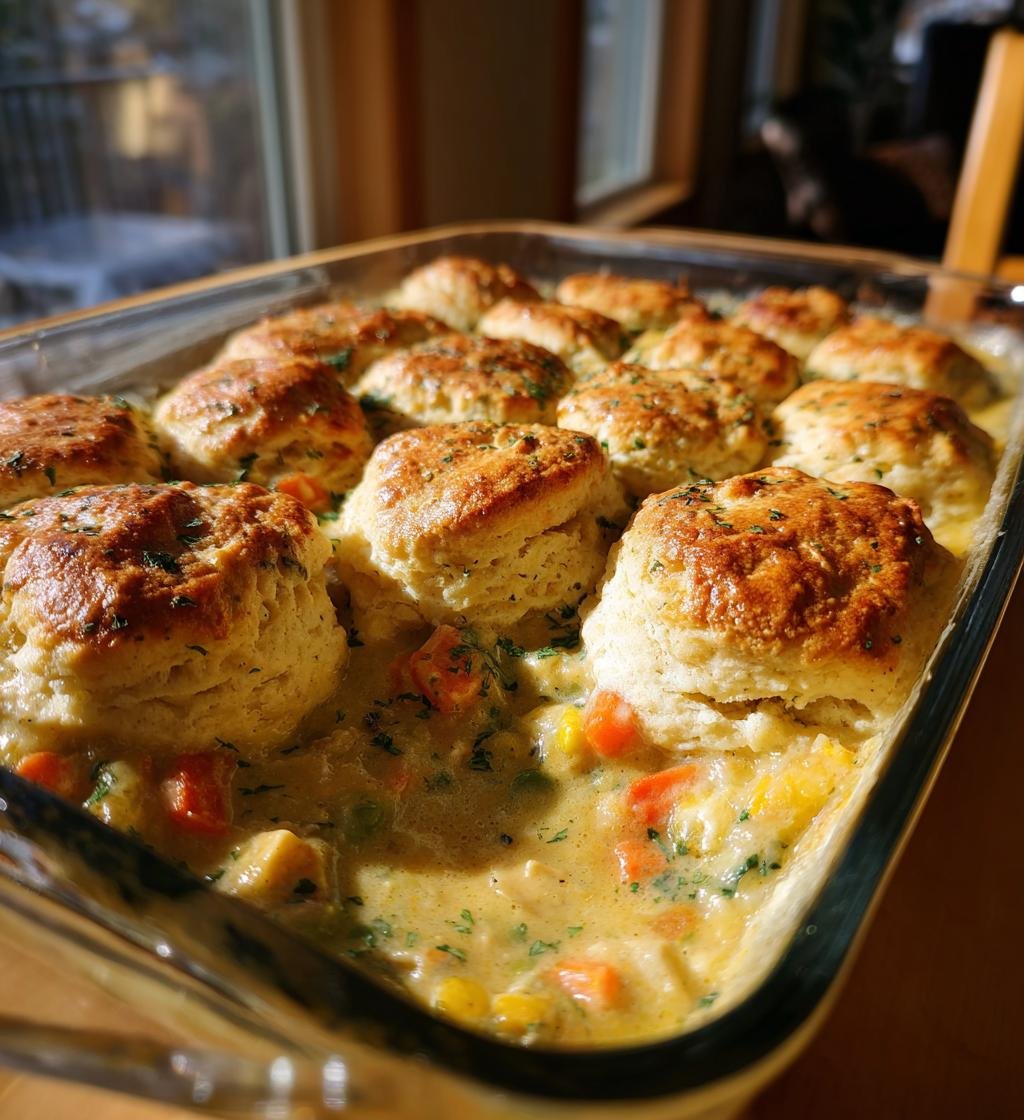 Easy Chicken Pot Pie Casserole