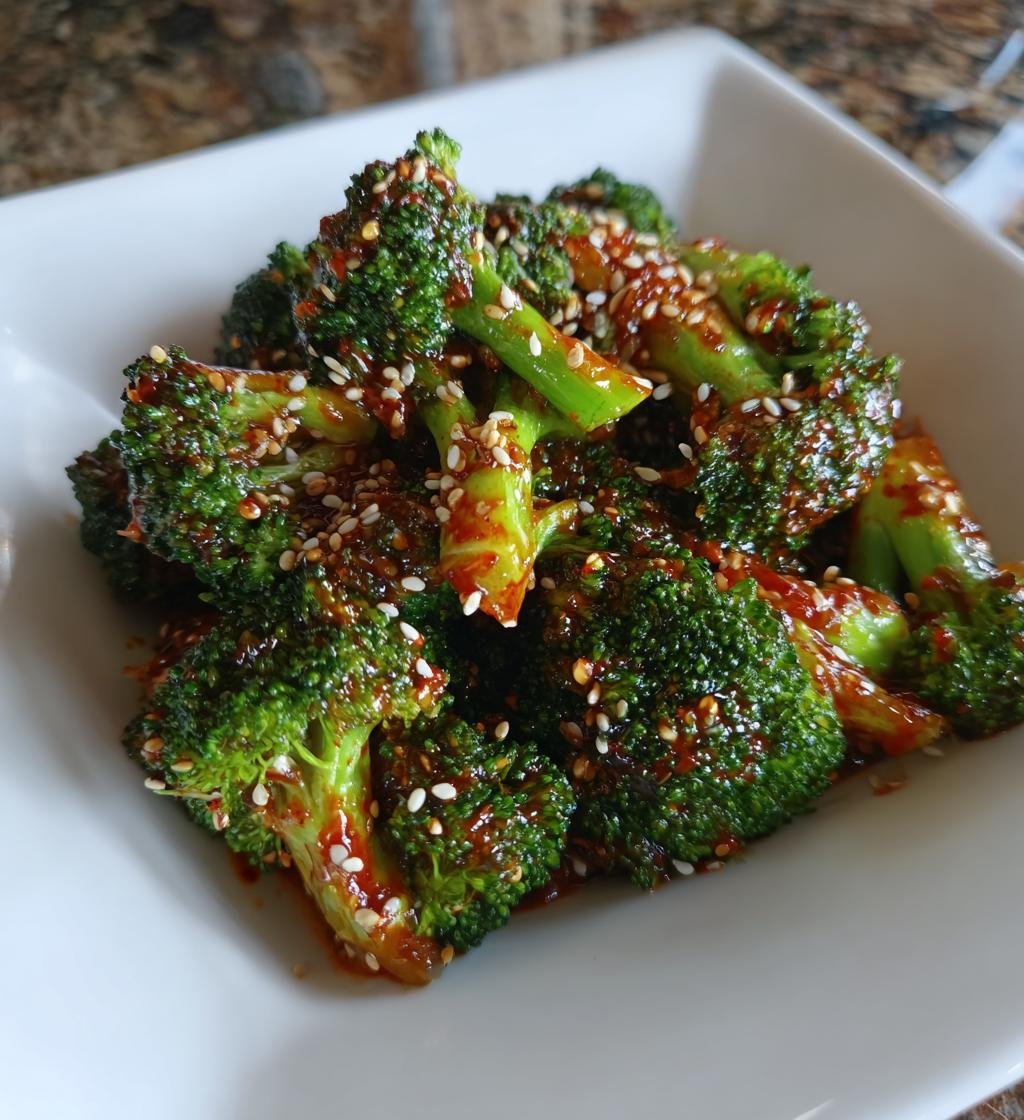 Easy Gochujang Broccoli