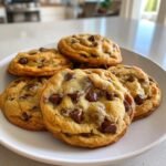 Easy Winter Wonderland Chocolate Chip Cookies