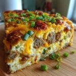 Fluffy Pancake Sausage Casserole