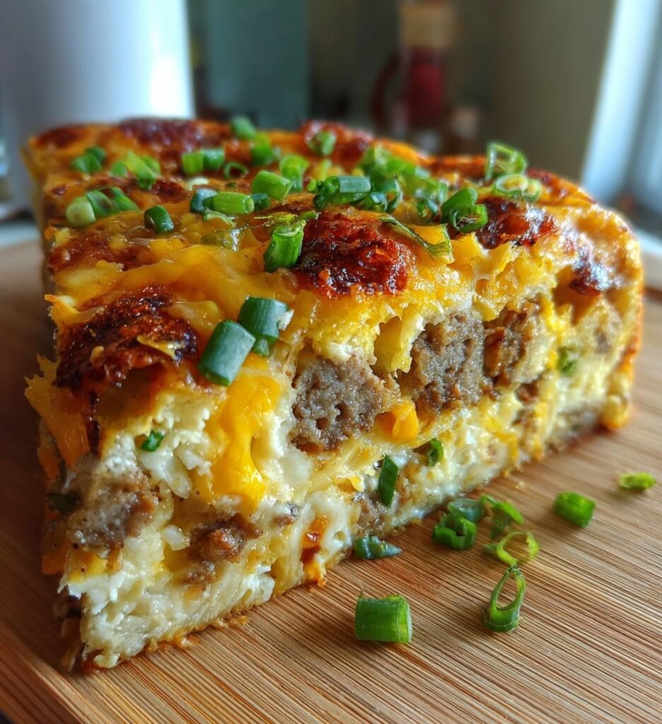 Fluffy Pancake Sausage Casserole