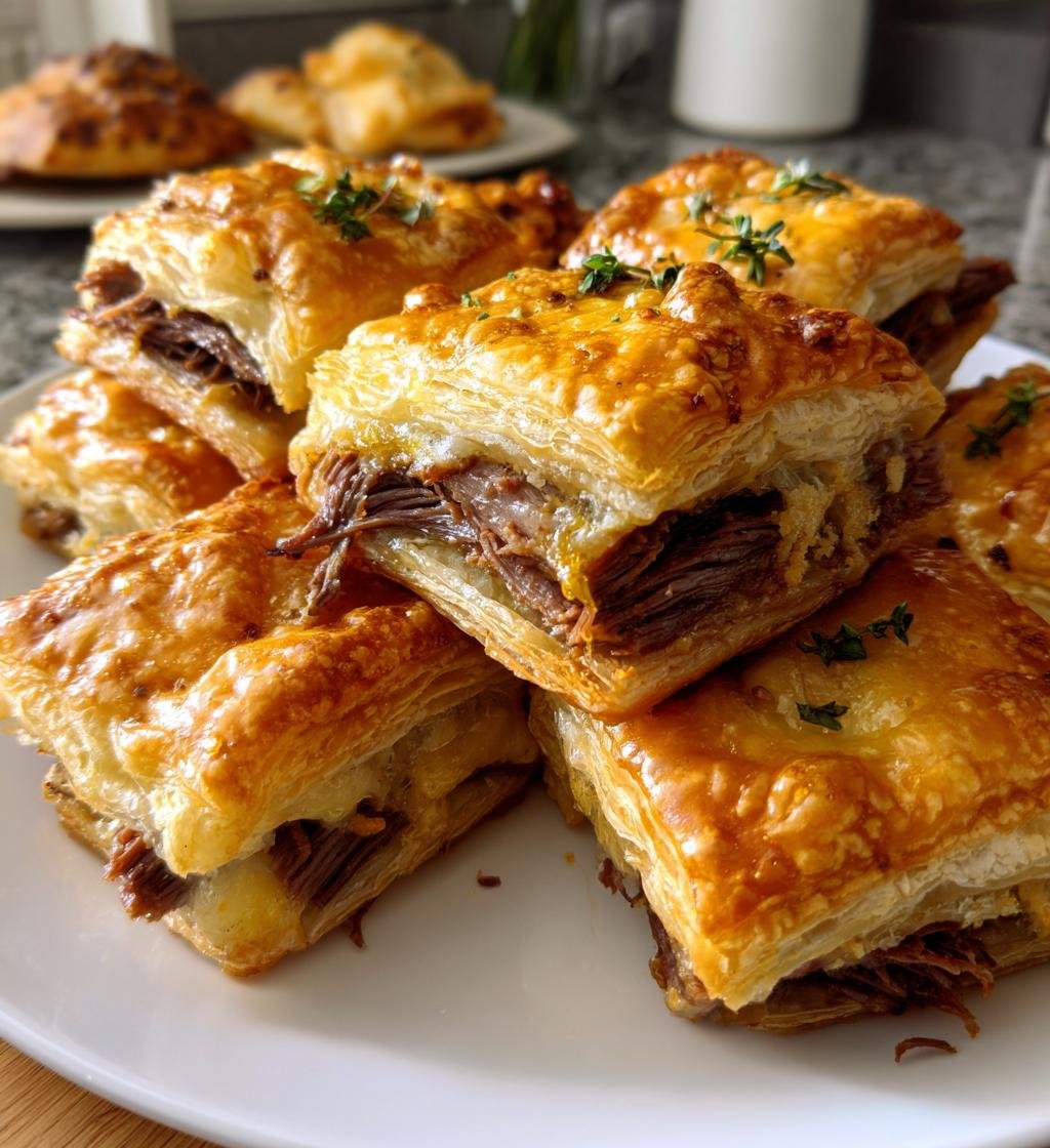 French Dip Squares