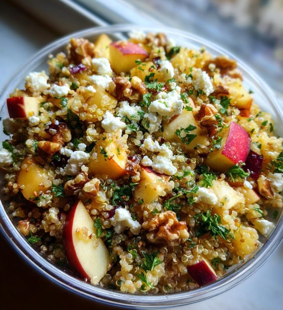 Fresh Quinoa Apple Salad